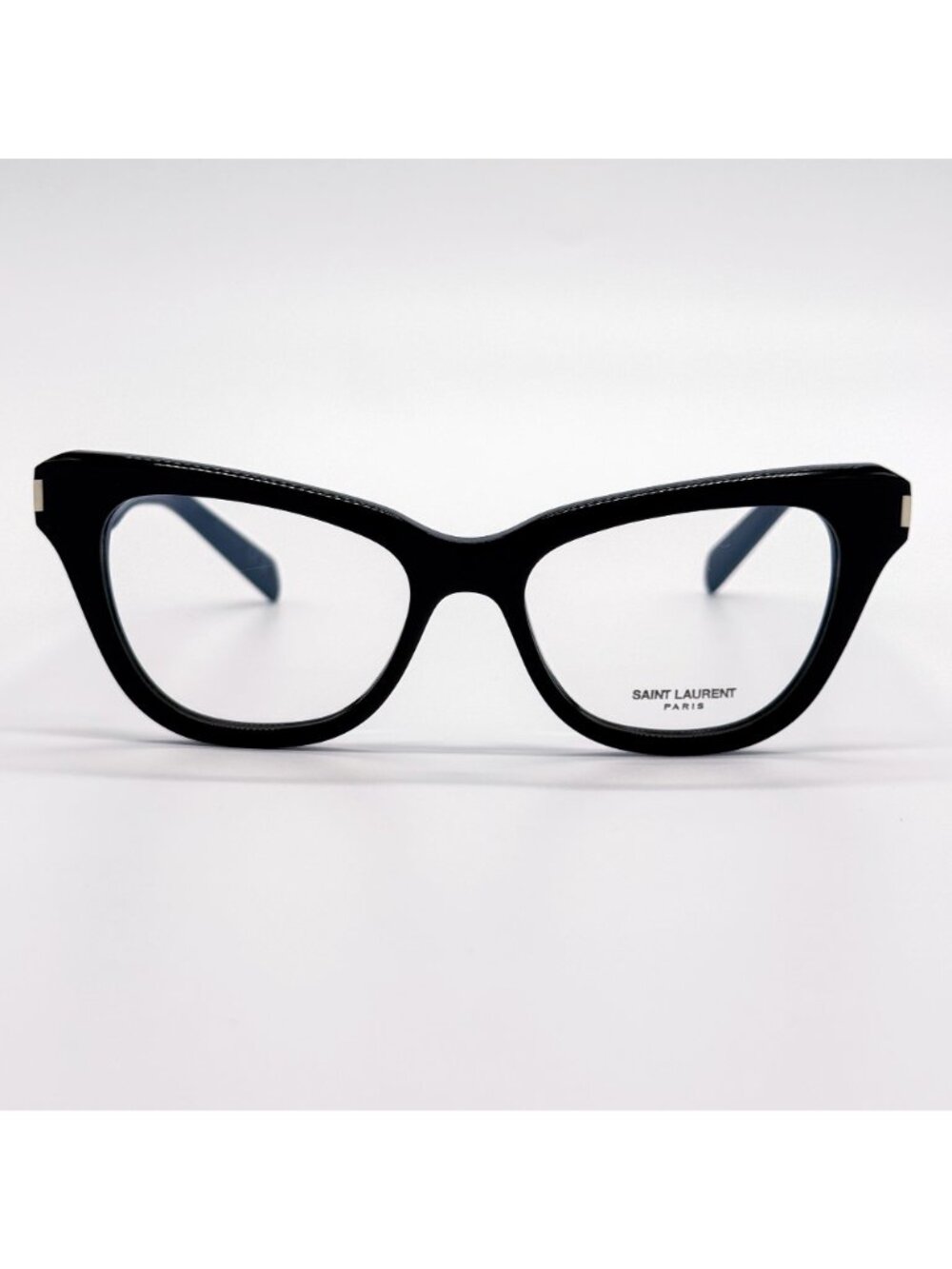 NEW SAINT LAURENT EYEGLASSES SL472 001 WOMEN CAT EYE BLACK EYEWEAR - Picture 4 of 8